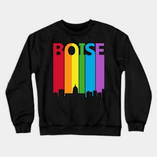 Boise LGBT Pride Support Crewneck Sweatshirt